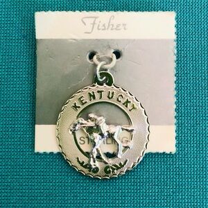 Sterling Silver Kentucky Derby Commemorative Pendant